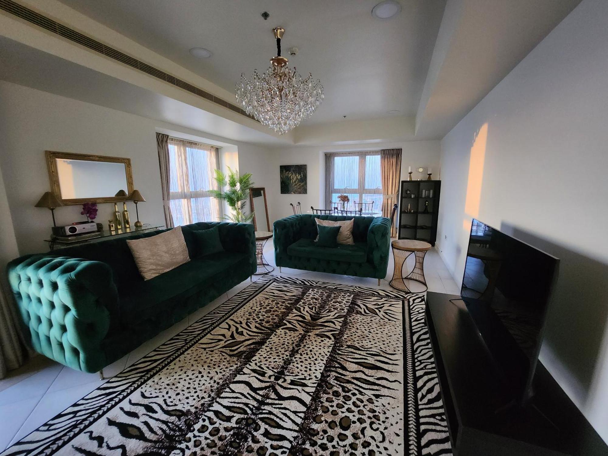 Serenity 3Br Palm View In Marina Dubai Quarto foto